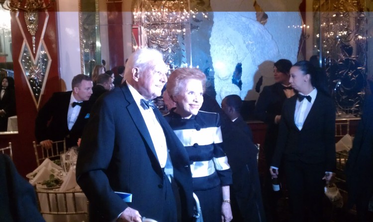 Lee and Marvin Traub at the 2012 Martha Graham Dance Company Gala at The Russian Tea Room